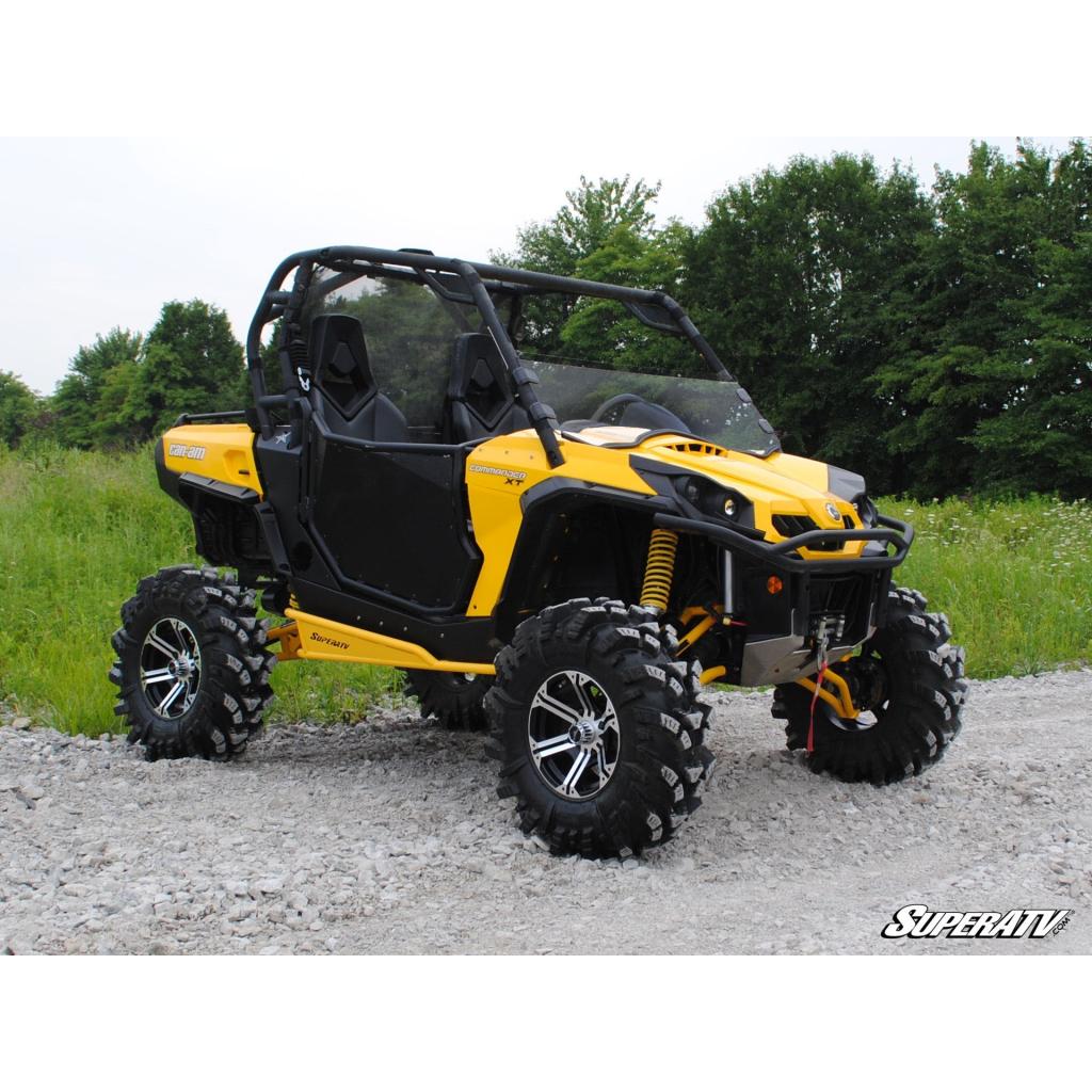 SuperATV Can - Am Commander Half Windshield - MojoMotoSport.com