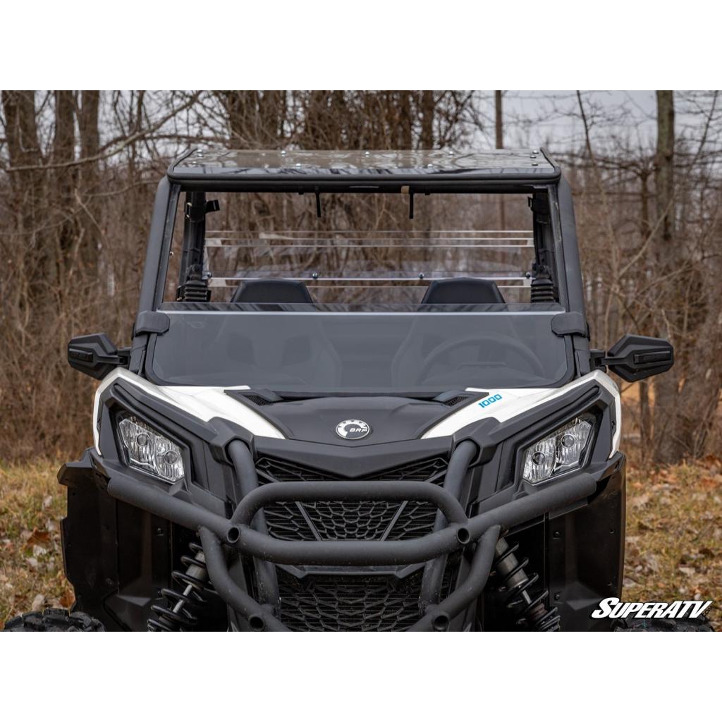 SuperATV Can - Am Commander Half Windshield - MojoMotoSport.com