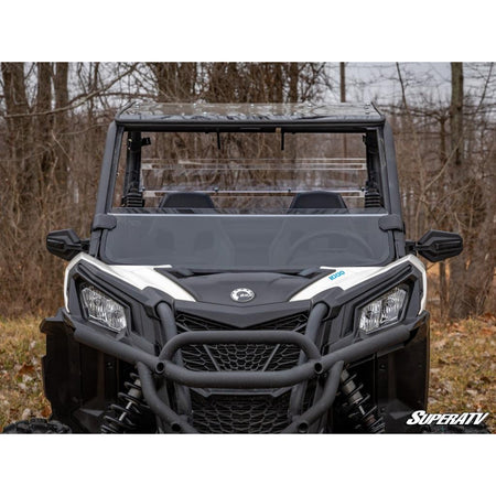 SuperATV Can - Am Commander Half Windshield - MojoMotoSport.com