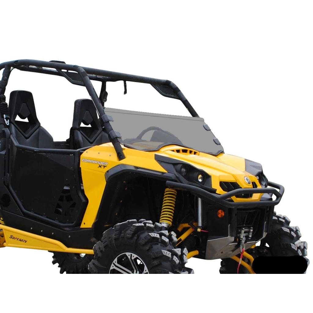 SuperATV Can - Am Commander Half Windshield - MojoMotoSport.com