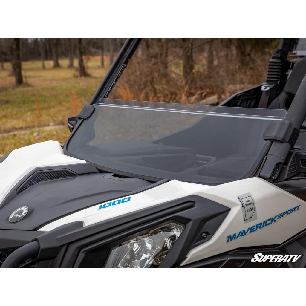 SuperATV Can - Am Commander Half Windshield - MojoMotoSport.com