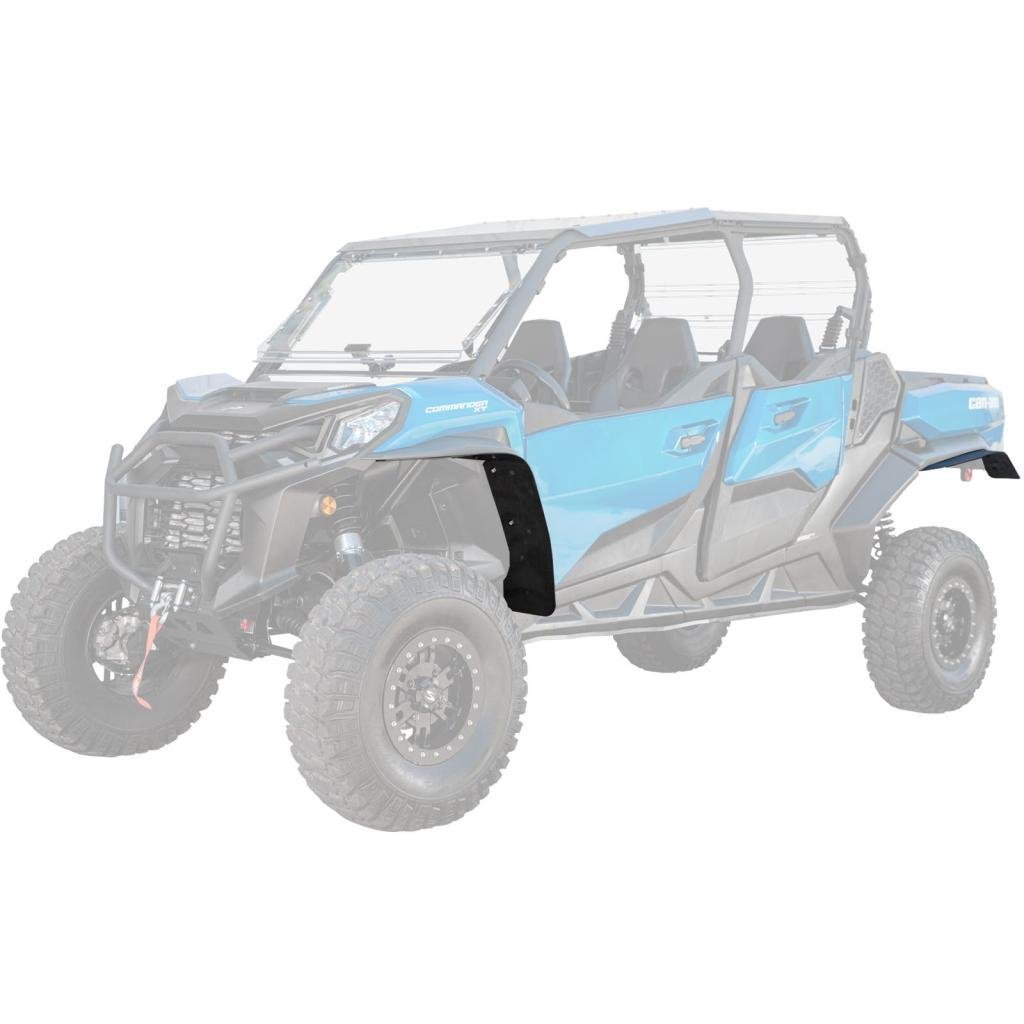 SuperATV Can - Am Commander Low Profile Fender Flares - MojoMotoSport.com