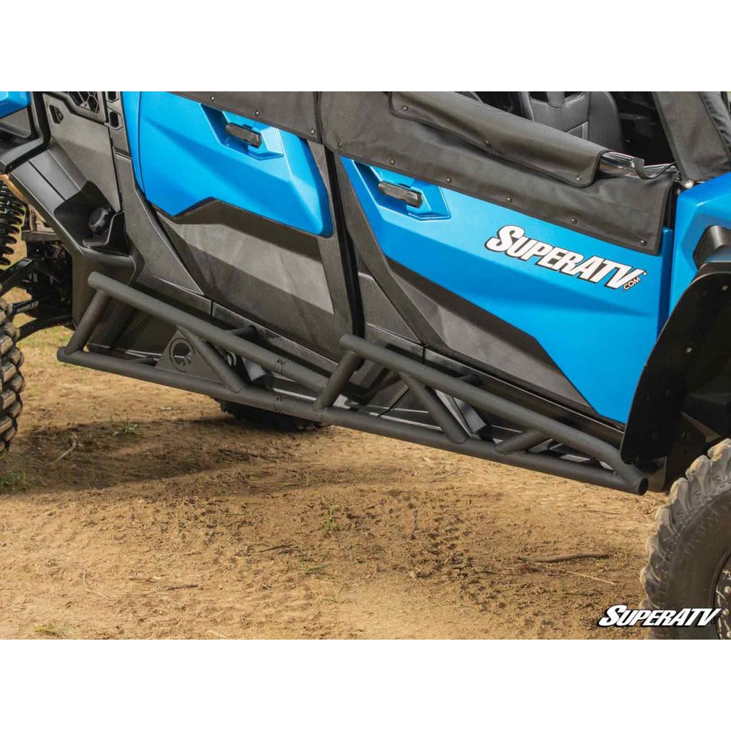 SuperATV Can - Am Commander Max 1000 Heavy - Duty Nerf Bars - MojoMotoSport.com