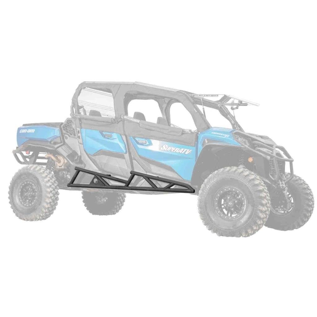 SuperATV Can - Am Commander Max 1000 Heavy - Duty Nerf Bars - MojoMotoSport.com