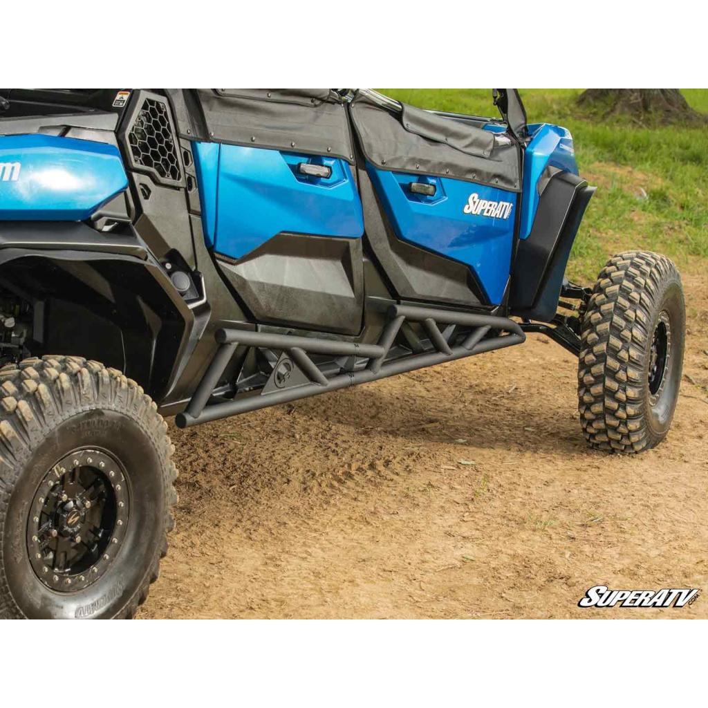 SuperATV Can - Am Commander Max 1000 Heavy - Duty Nerf Bars - MojoMotoSport.com