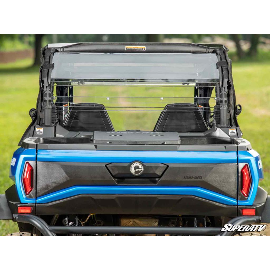 SuperATV Can - Am Commander Rear Windshield - MojoMotoSport.com