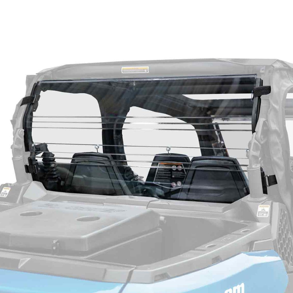 SuperATV Can - Am Commander Rear Windshield - MojoMotoSport.com
