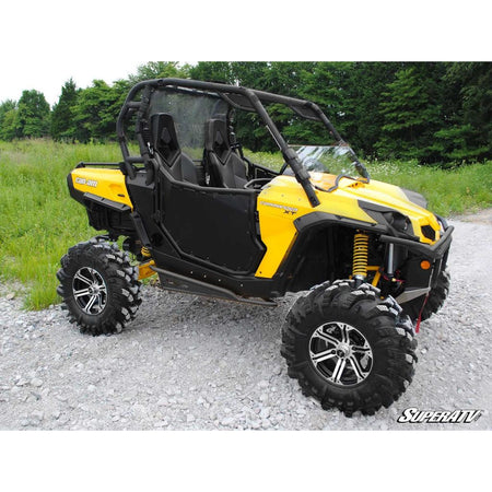 SuperATV Can - Am Commander Rock Slider Nerf Bars - MojoMotoSport.com