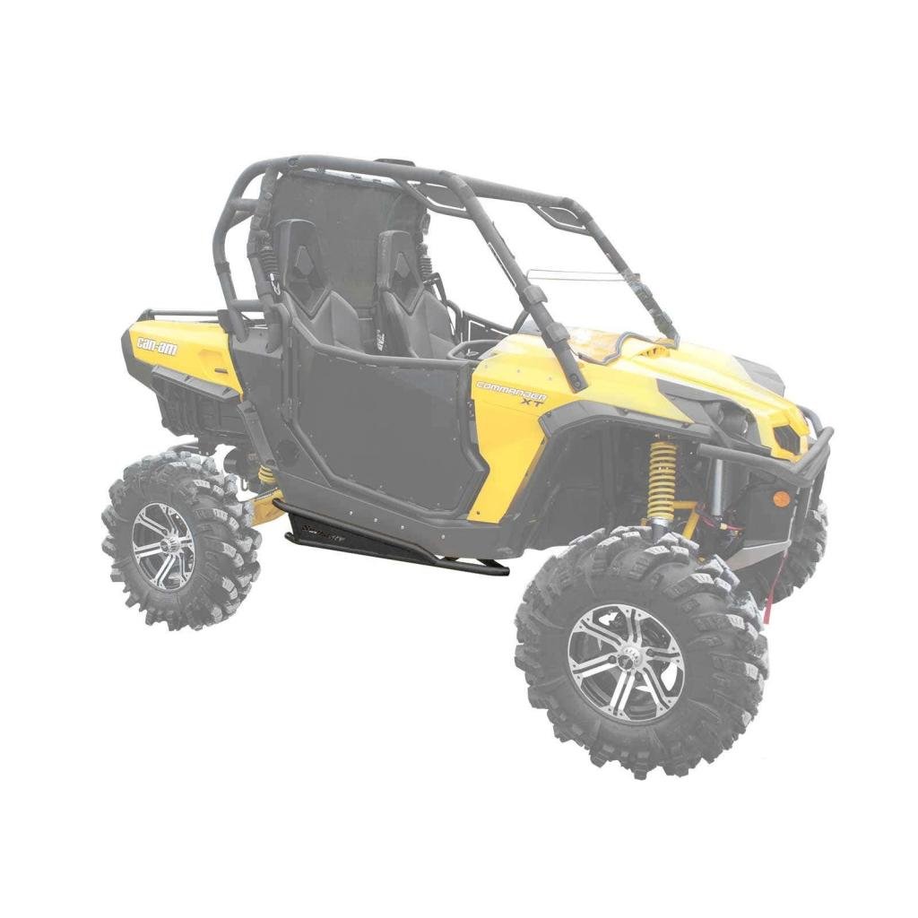 SuperATV Can - Am Commander Rock Slider Nerf Bars - MojoMotoSport.com