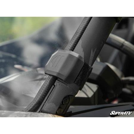 SuperATV Can - Am Commander Scratch Resistant Full Windshield - MojoMotoSport.com