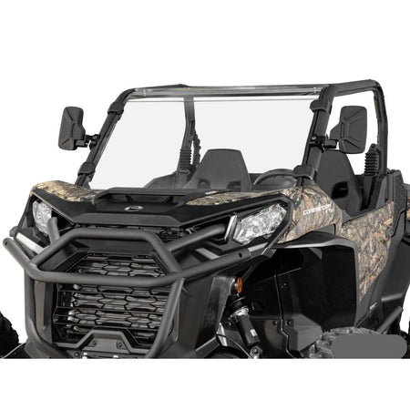 SuperATV Can - Am Commander Scratch Resistant Full Windshield - MojoMotoSport.com