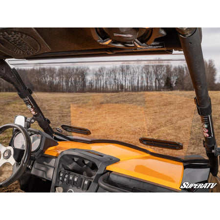 SuperATV Can - Am Commander Vented Full Windshield - MojoMotoSport.com