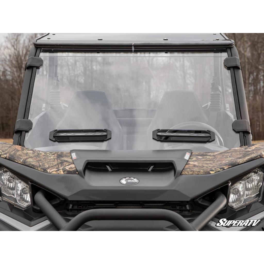 SuperATV Can - Am Commander Vented Full Windshield - MojoMotoSport.com