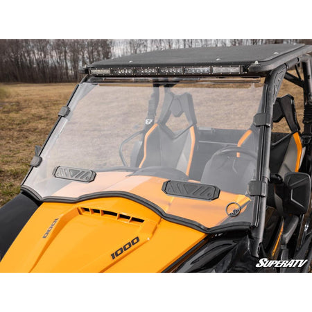 SuperATV Can - Am Commander Vented Full Windshield - MojoMotoSport.com