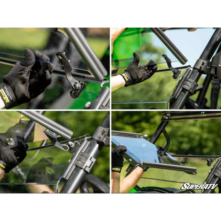 SuperATV Can - Am Defender 3 - in - 1 Windshield - MojoMotoSport.com