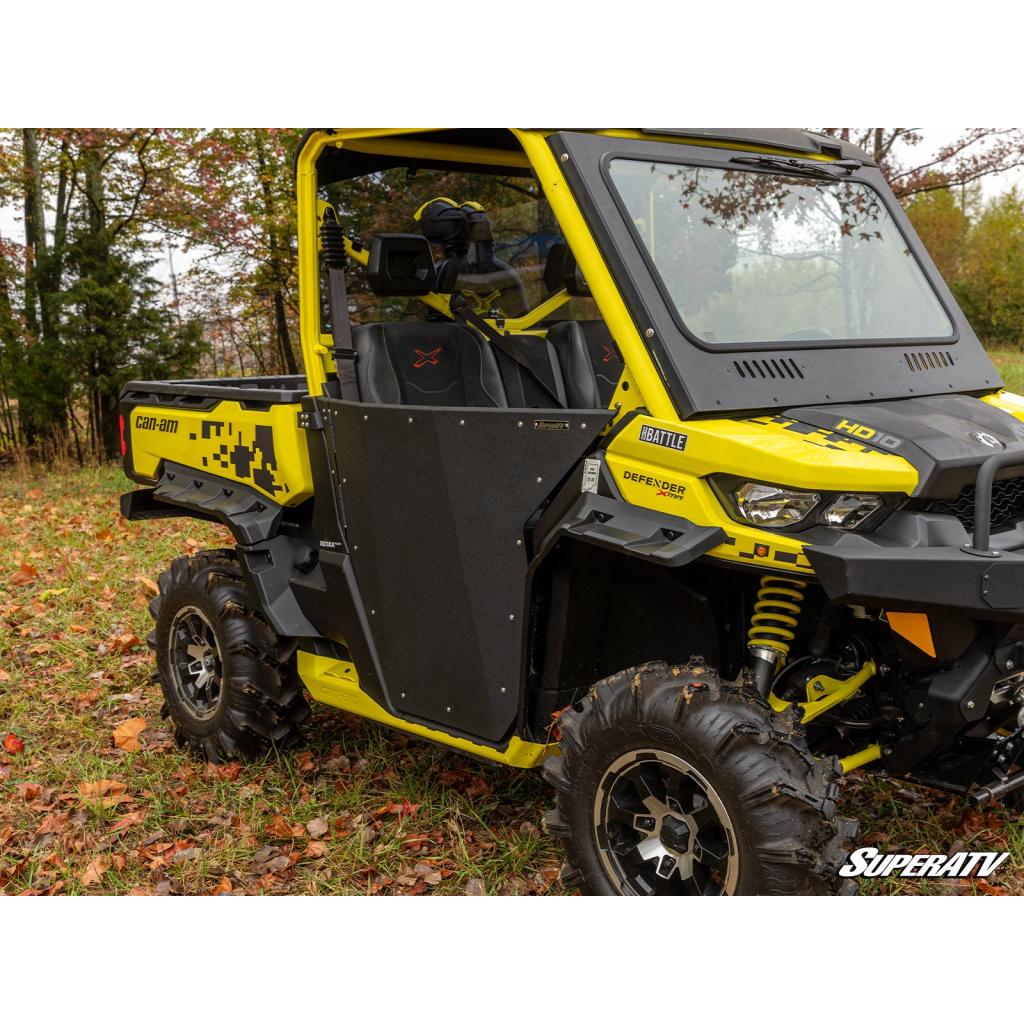 SuperATV Can - Am Defender Aluminum Doors - MojoMotoSport.com