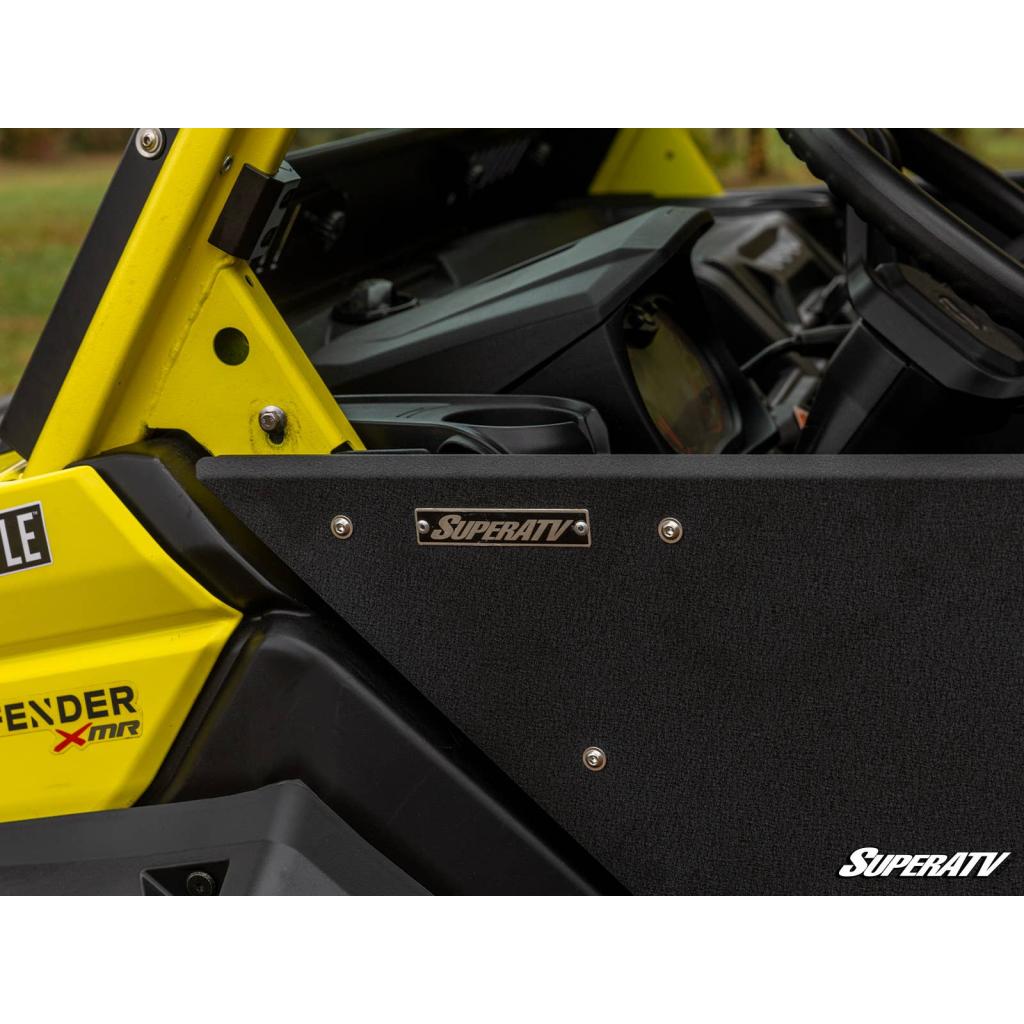 SuperATV Can - Am Defender Aluminum Front Doors - MojoMotoSport.com