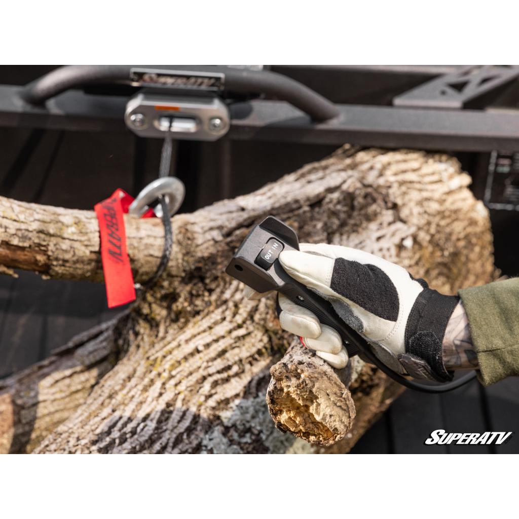 SuperATV Can - Am Defender Bed Winch - MojoMotoSport.com