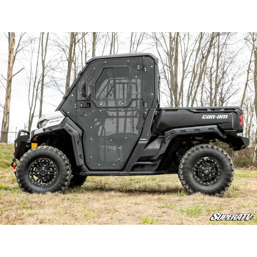 SuperATV Can - Am Defender Convertible Cab Enclosure Doors - MojoMotoSport.com