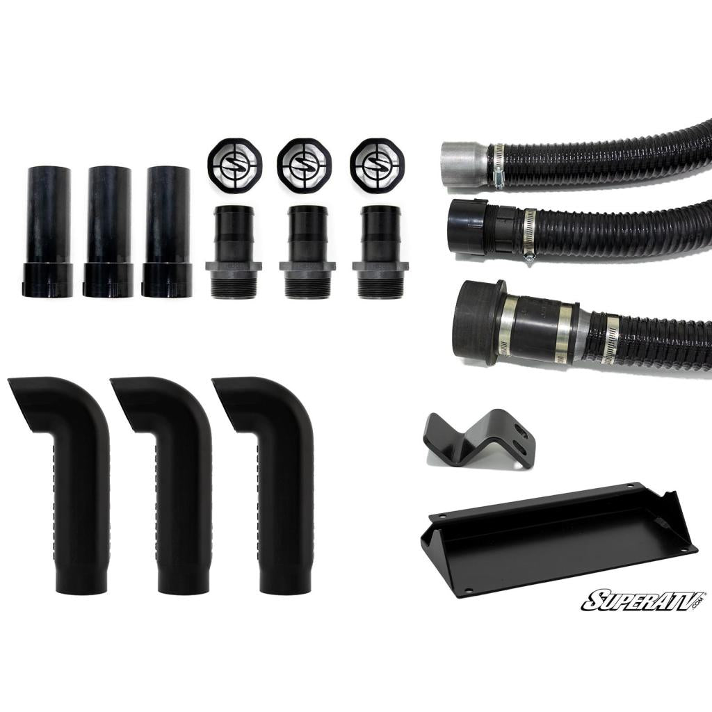 SuperATV Can - Am Defender Depth Finder Snorkel Kit - MojoMotoSport.com