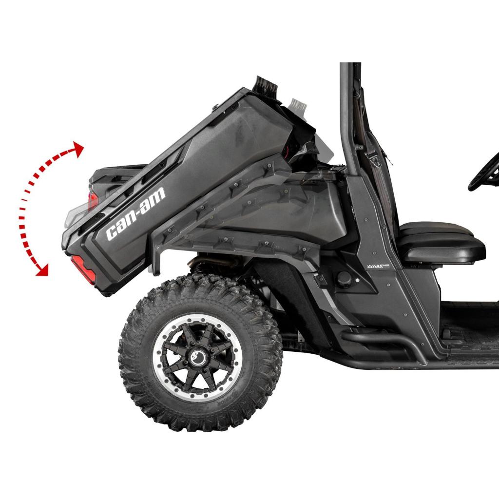 SuperATV Can - Am Defender Electric Dump Bed Kit - MojoMotoSport.com