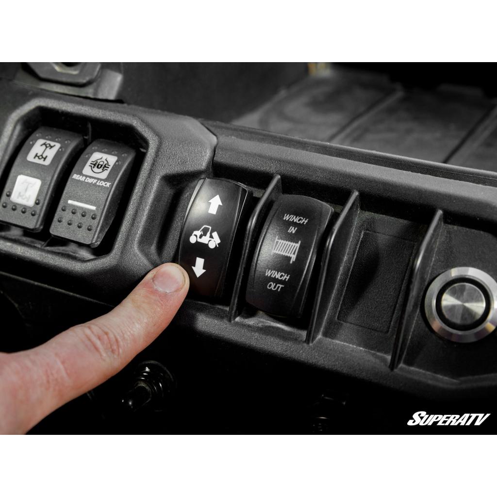 SuperATV Can - Am Defender Electric Dump Bed Kit - MojoMotoSport.com