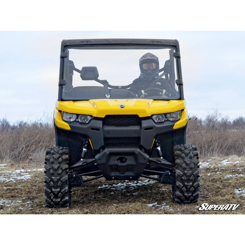 SuperATV Can - Am Defender Full Windshield - MojoMotoSport.com