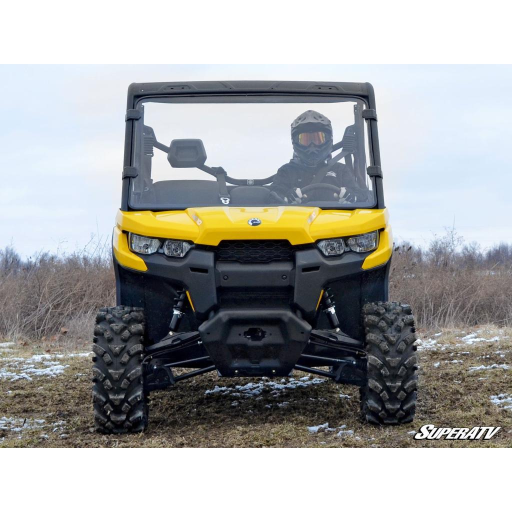 SuperATV Can - Am Defender Full Windshield - MojoMotoSport.com