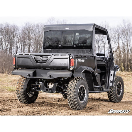 SuperATV Can - Am Defender Glass Sliding Rear Windshield - MojoMotoSport.com