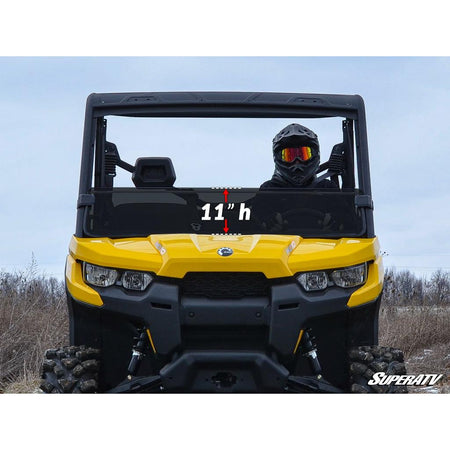 SuperATV Can - Am Defender Half Windshield - MojoMotoSport.com