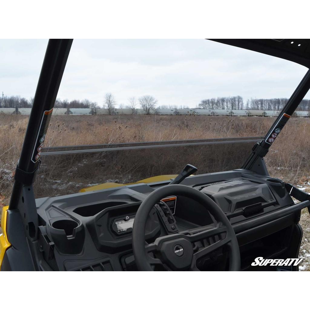 SuperATV Can - Am Defender Half Windshield - MojoMotoSport.com