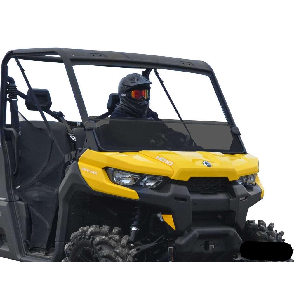 SuperATV Can - Am Defender Half Windshield - MojoMotoSport.com