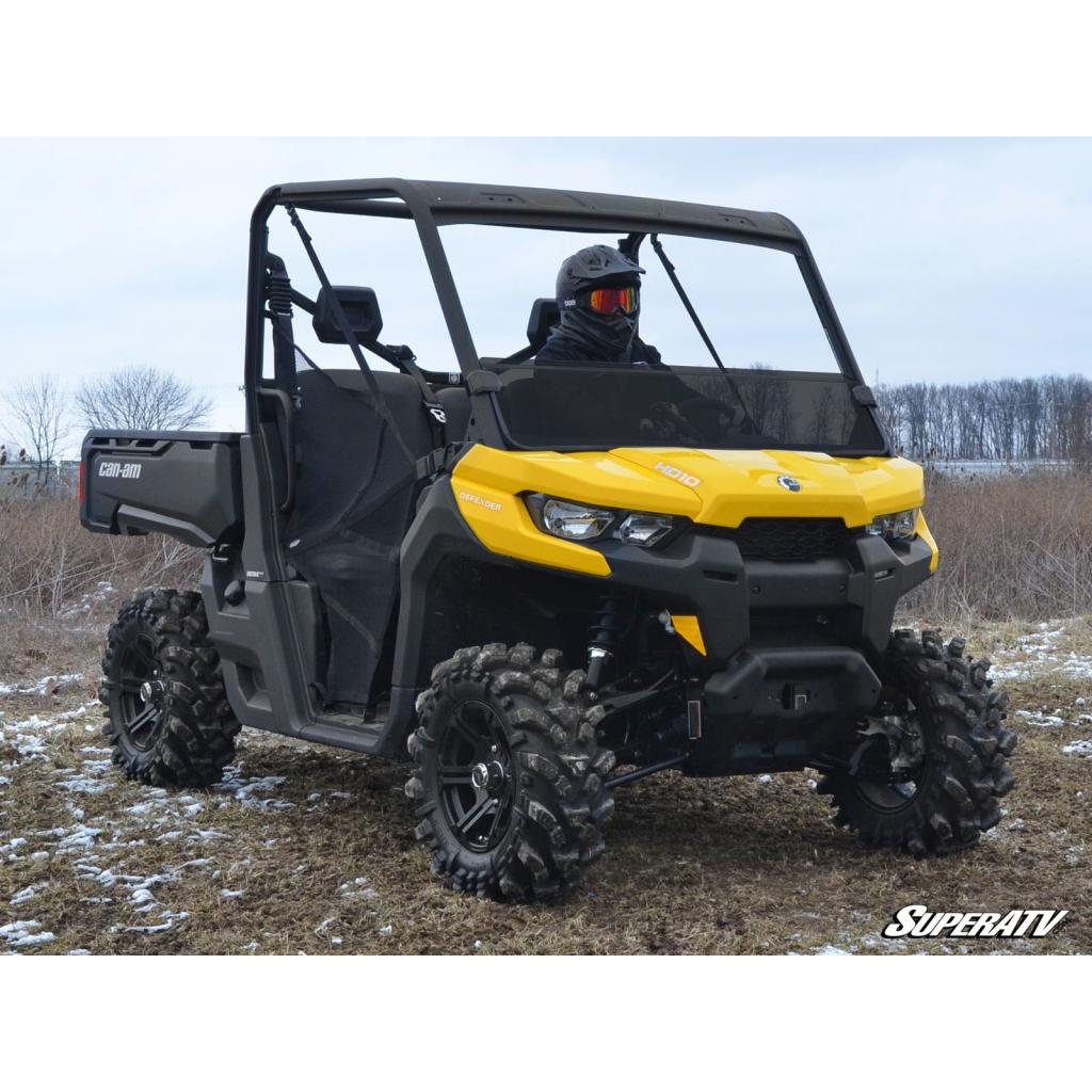 SuperATV Can - Am Defender Half Windshield - MojoMotoSport.com