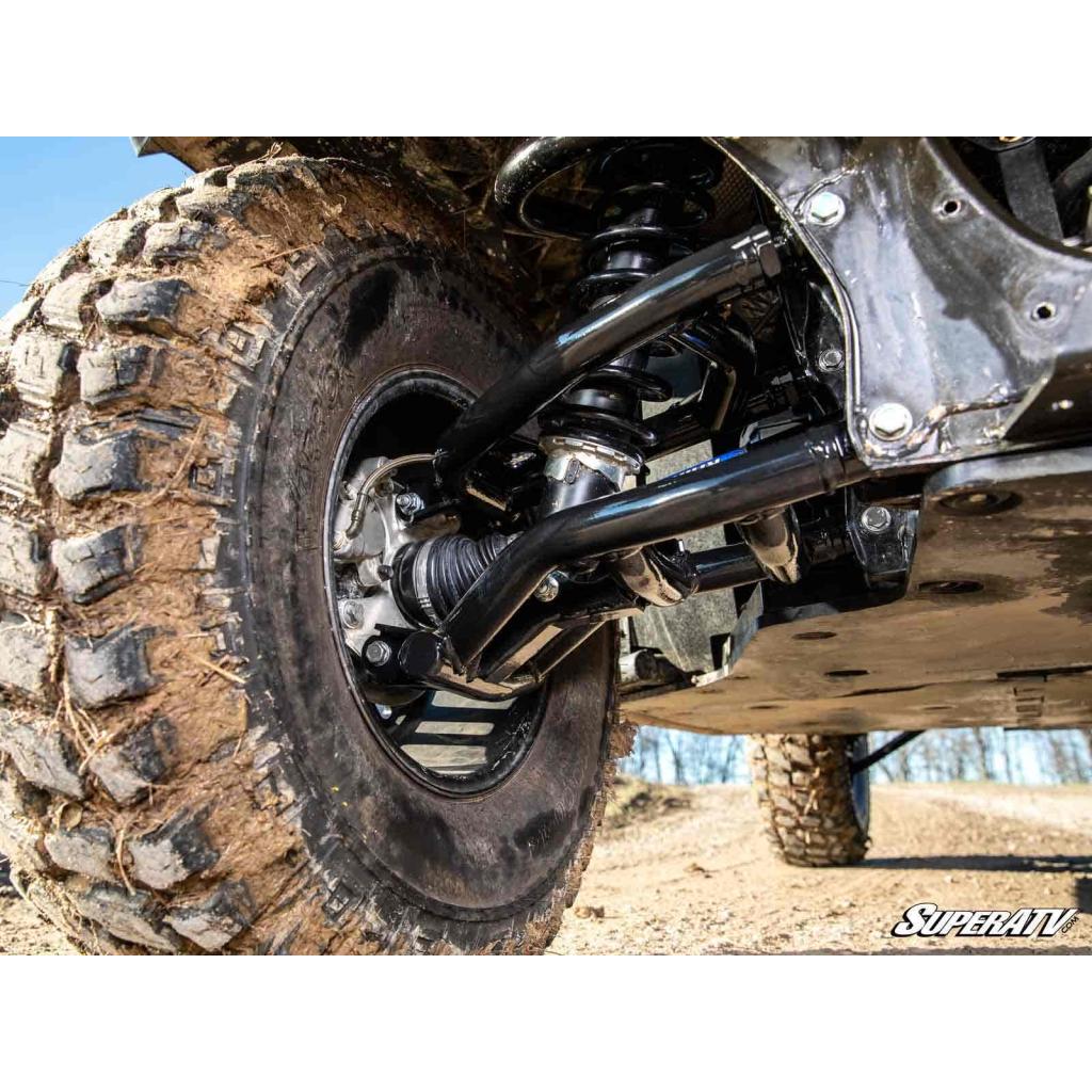 SuperATV Can - Am Defender HD10 Atlas Pro 1.5" Rear Offset A - Arms - MojoMotoSport.com