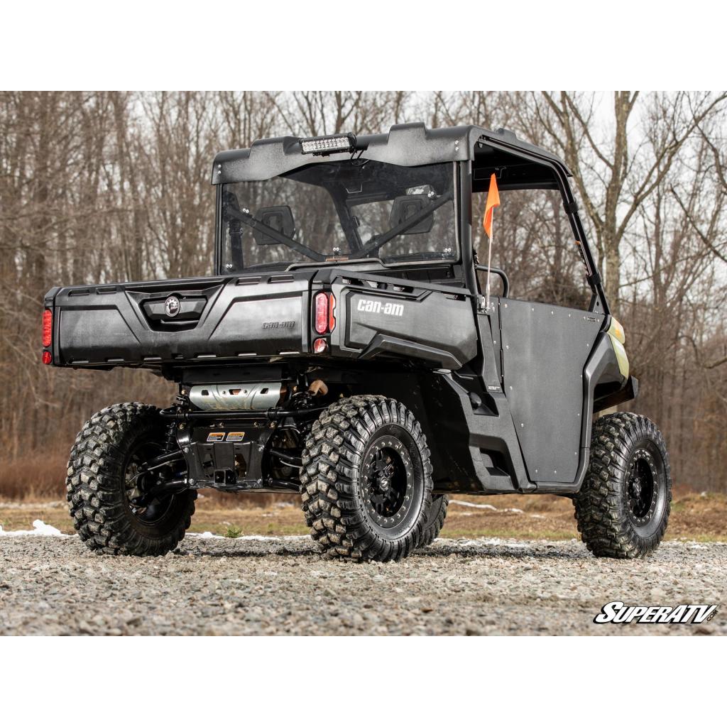 SuperATV Can - Am Defender HD10 Atlas Pro 2" Rear Offset A - Arms - MojoMotoSport.com