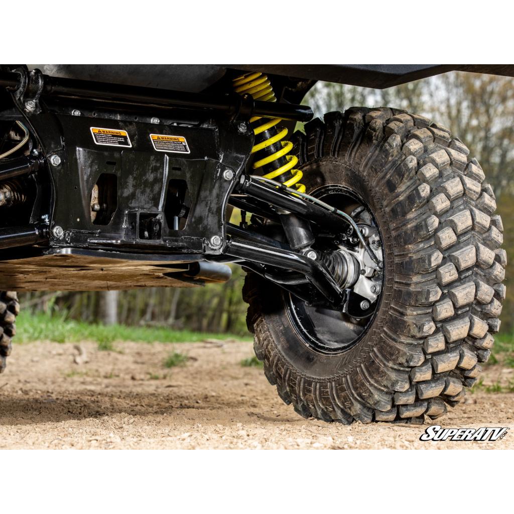 SuperATV Can - Am Defender HD10 Atlas Pro 2" Rear Offset A - Arms - MojoMotoSport.com
