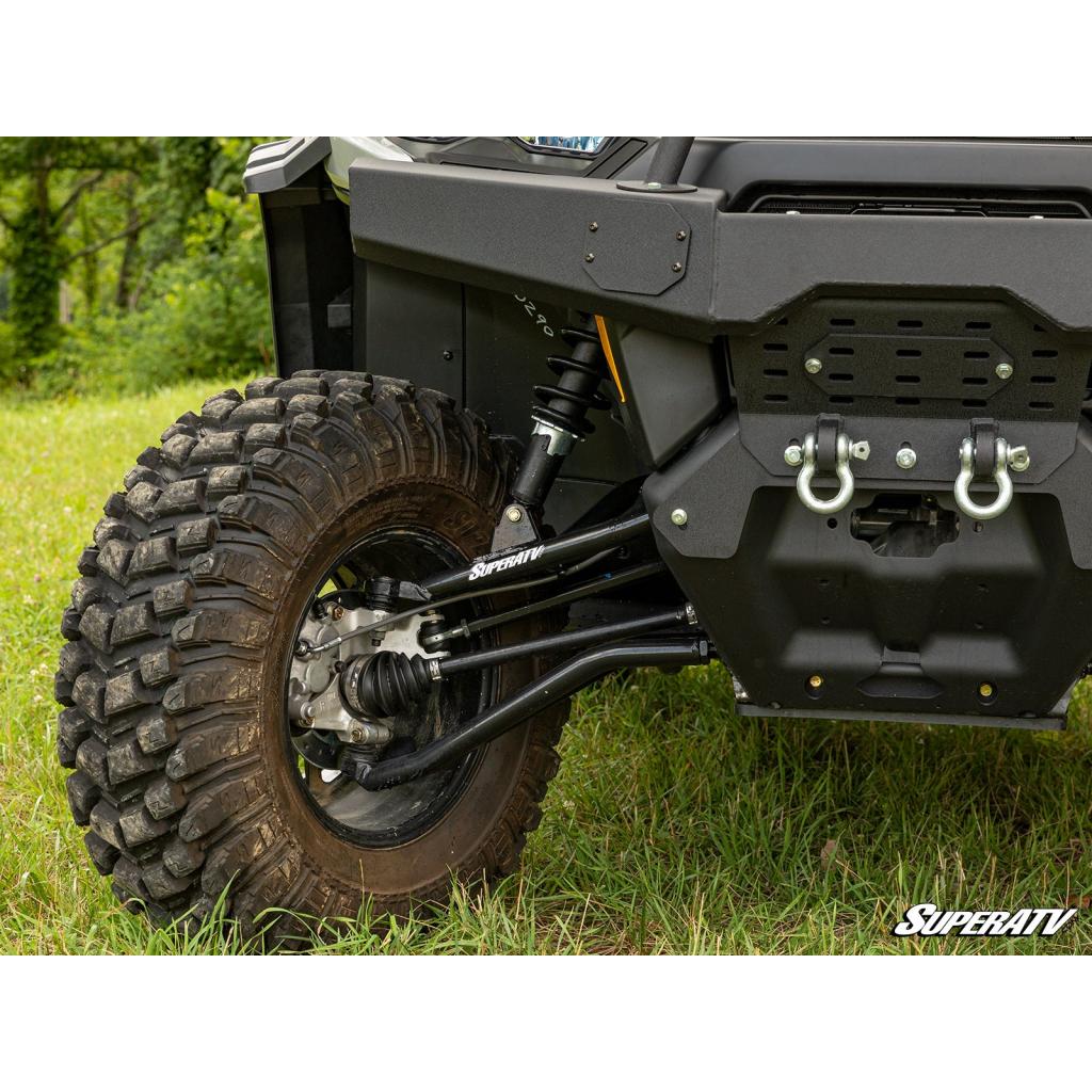 SuperATV Can - Am Defender HD10 High - Clearance 2" Forward Offset A - Arms - MojoMotoSport.com