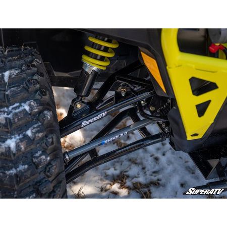 SuperATV Can - Am Defender HD10 High - Clearance 2" Forward Offset A - Arms - MojoMotoSport.com