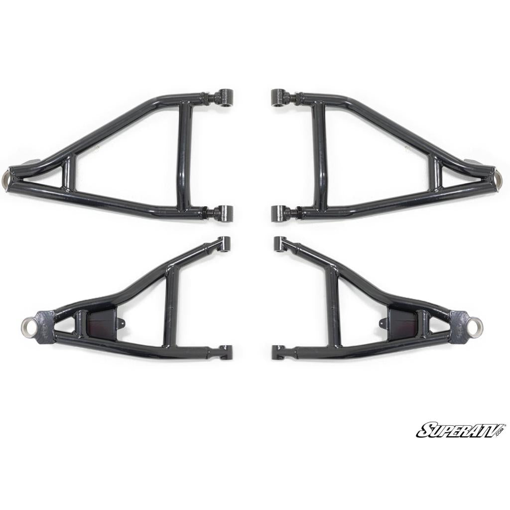 SuperATV Can - Am Defender HD10 High - Clearance 2" Forward Offset A - Arms - MojoMotoSport.com