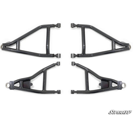 SuperATV Can - Am Defender HD10 High - Clearance 2" Forward Offset A - Arms - MojoMotoSport.com