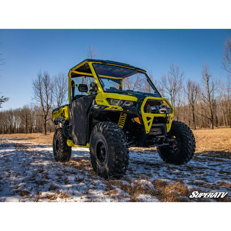 SuperATV Can - Am Defender HD10 High - Clearance 2" Forward Offset A - Arms - MojoMotoSport.com