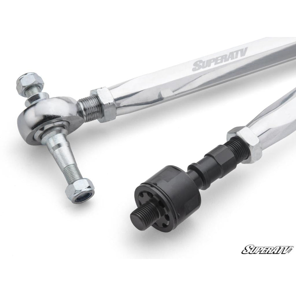 SuperATV Can - Am Defender HD10 RackBoss 2.0 Billet Aluminum Hex Tie Rod Kit - MojoMotoSport.com