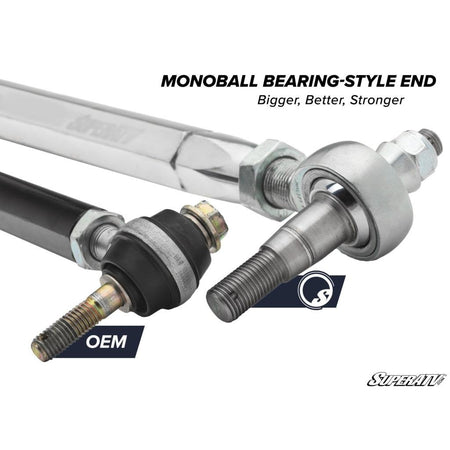 SuperATV Can - Am Defender HD10 RackBoss 2.0 Steel Bar Tie Rod Kit - MojoMotoSport.com