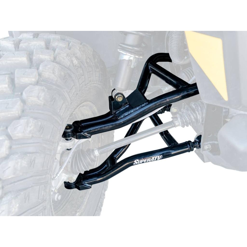 SuperATV Can - Am Defender HD5 High - Clearance 2" Forward Offset A - Arms - MojoMotoSport.com