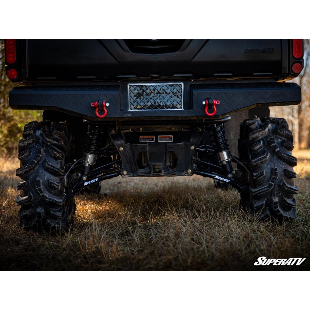 SuperATV Can - Am Defender HD5 High - Clearance 2" Rear Offset A - Arms - MojoMotoSport.com