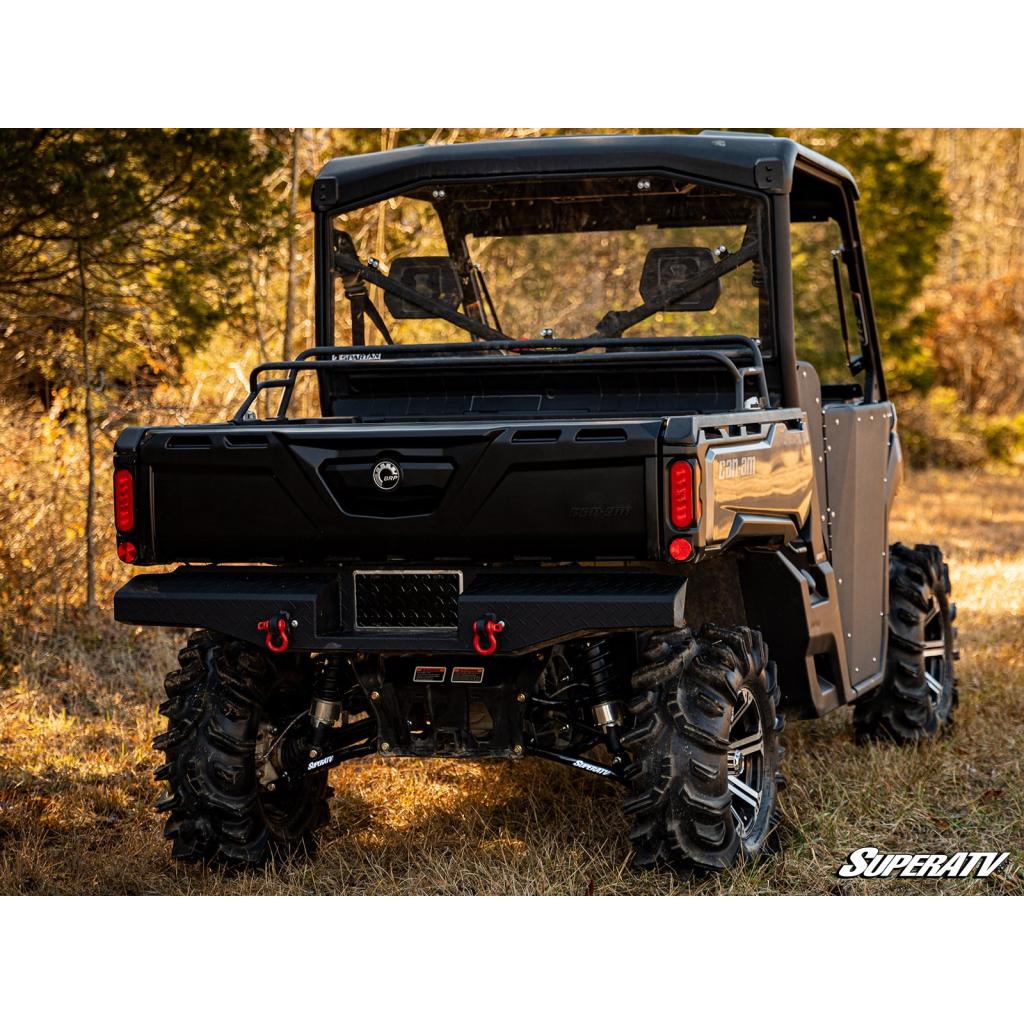 SuperATV Can - Am Defender HD5 High - Clearance 2" Rear Offset A - Arms - MojoMotoSport.com