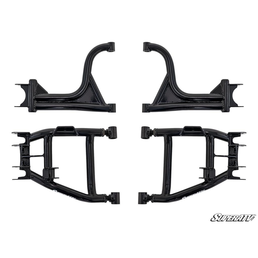 SuperATV Can - Am Defender HD5 High - Clearance 2" Rear Offset A - Arms - MojoMotoSport.com
