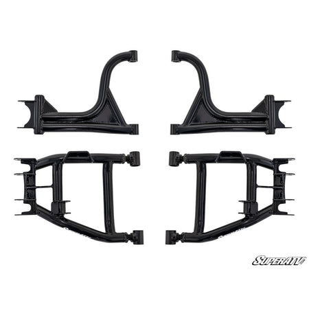 SuperATV Can - Am Defender HD5 High - Clearance 2" Rear Offset A - Arms - MojoMotoSport.com