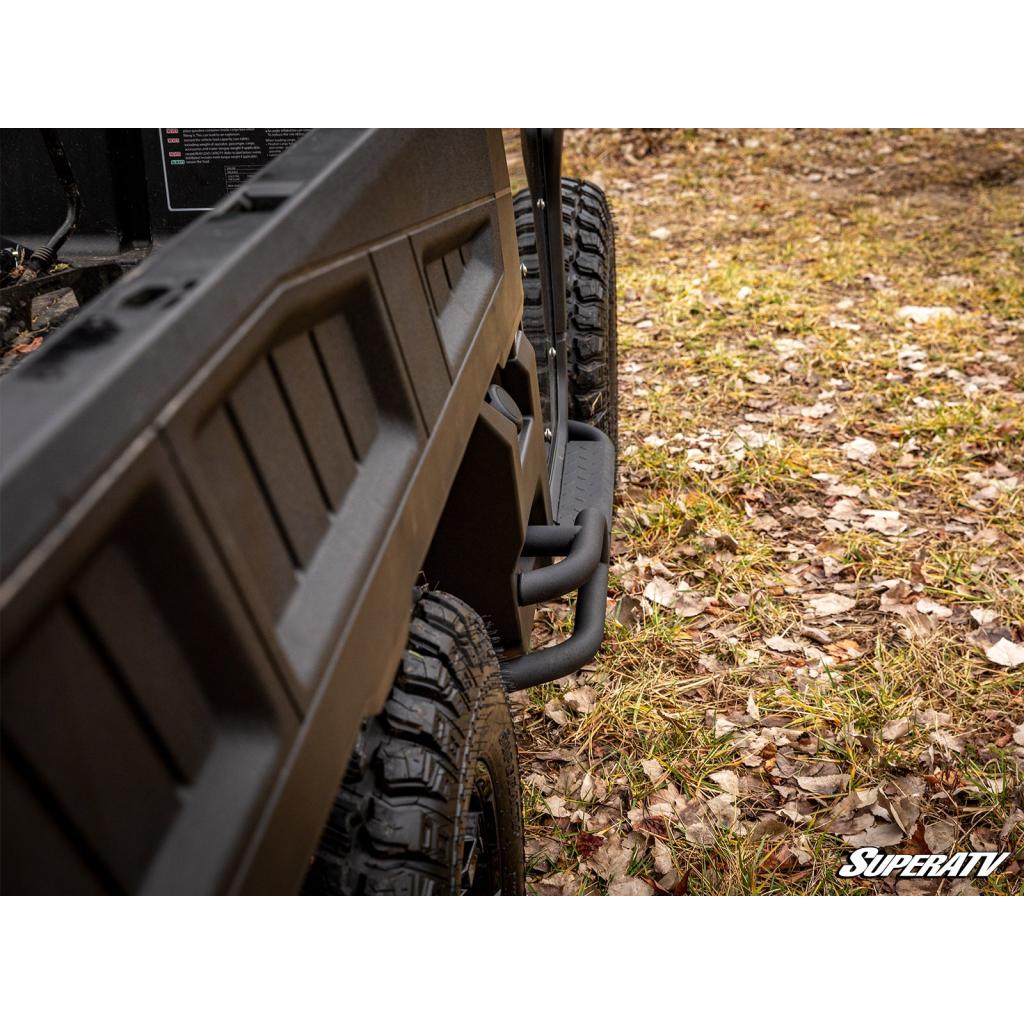 SuperATV Can - Am Defender Heavy - Duty Nerf Bars - MojoMotoSport.com