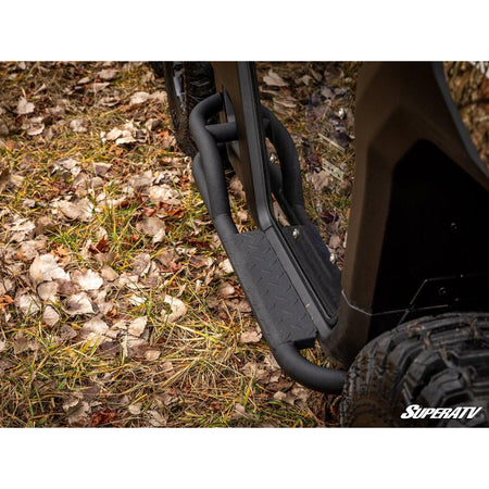 SuperATV Can - Am Defender Heavy - Duty Nerf Bars - MojoMotoSport.com